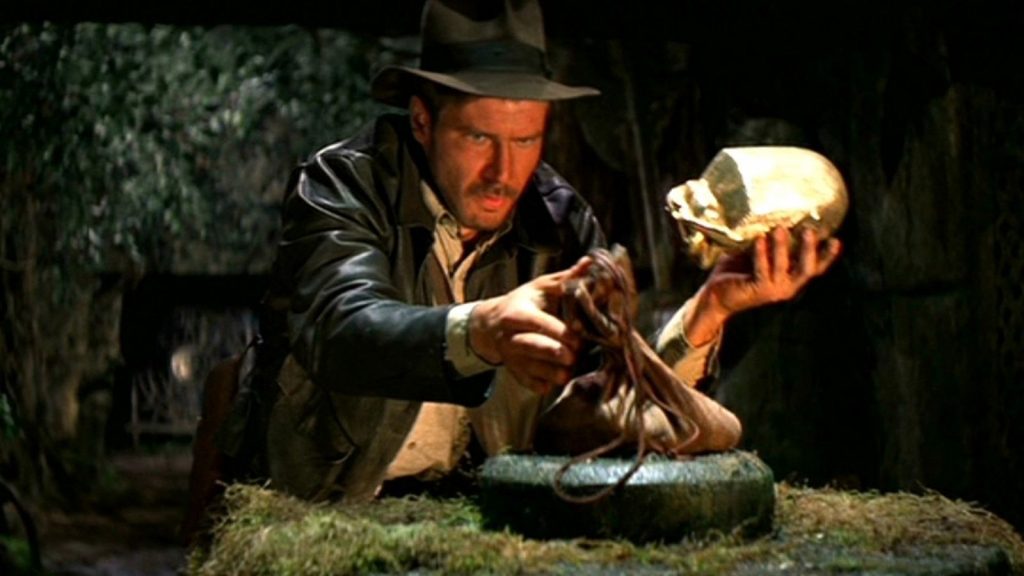 Indiana Jones swapping bag of sand for skull. The same vibe as Selling and Buying a Home at the same time.